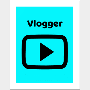 Vlogger Posters and Art